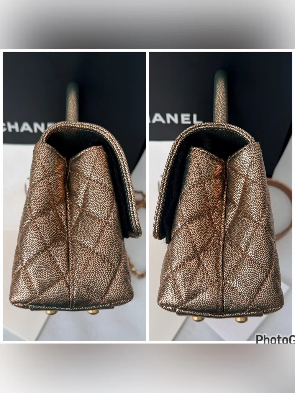 CHANEL auth metallic